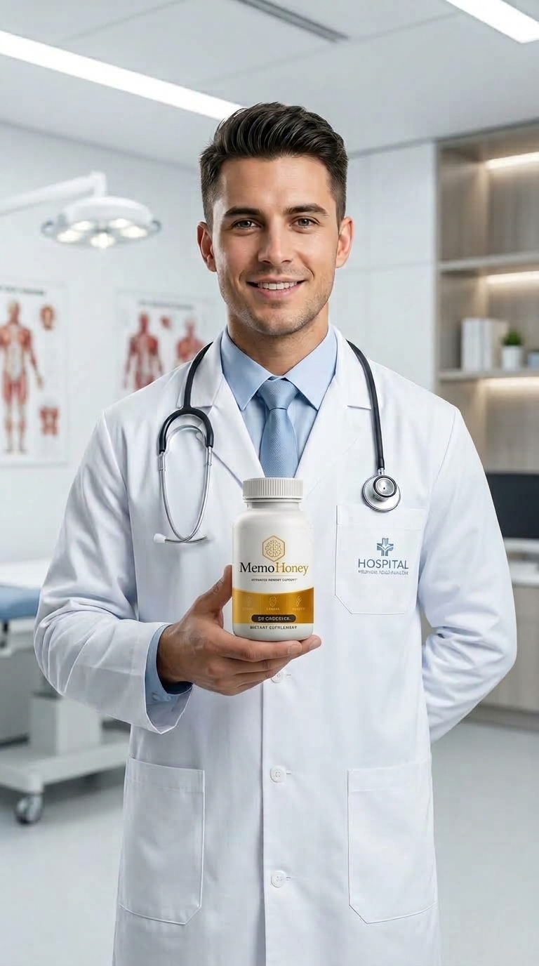Medical professional reviewing Memo Honey